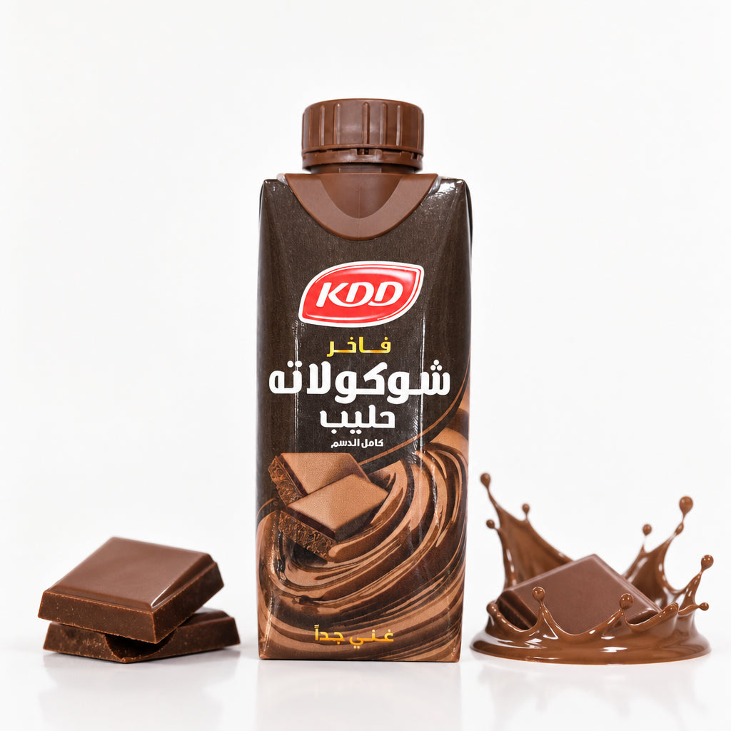 حليب شوكولاته - Chocolate Milk - KDD - حليب كي دي دي شوكولاته