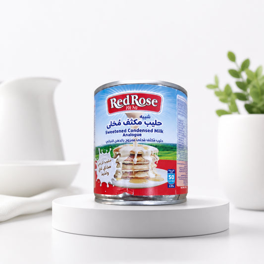 حليب مكثف محلى - Sweetened Condensed Milk Analogue - RedRose