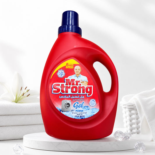 جل غسيل ملابس - Laundry Gel - Mr. Strong - مستر سترونج
٣ لتر
تركي
