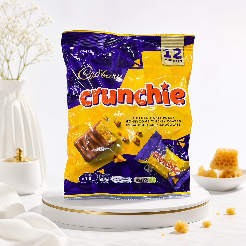 شوكولاته - crunchie - Cadbury - شوكولاته كادبوري كرنشي كيس 12 حبه