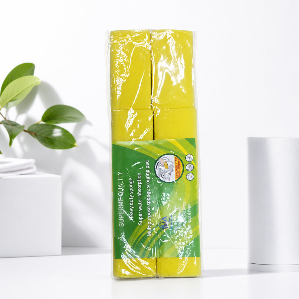 اسفنج صحون - Dish Sponge - دبنار - اسفنج صحون ١٢ حبه
