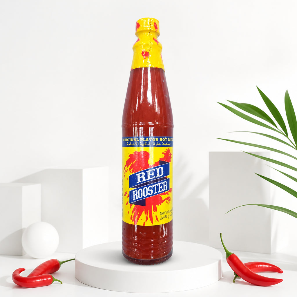 صوص حار - Hot Sauce - RED ROOSTER - دقوس ابو ديك ٨٨ ملي