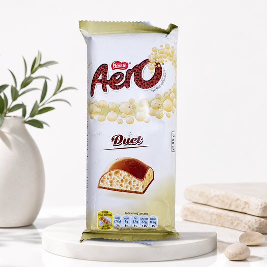 شوكولاته ارو ابيض - Aero - Nestlé - شوكولاته ارو ابيض
٨٥ جرام انجليزي