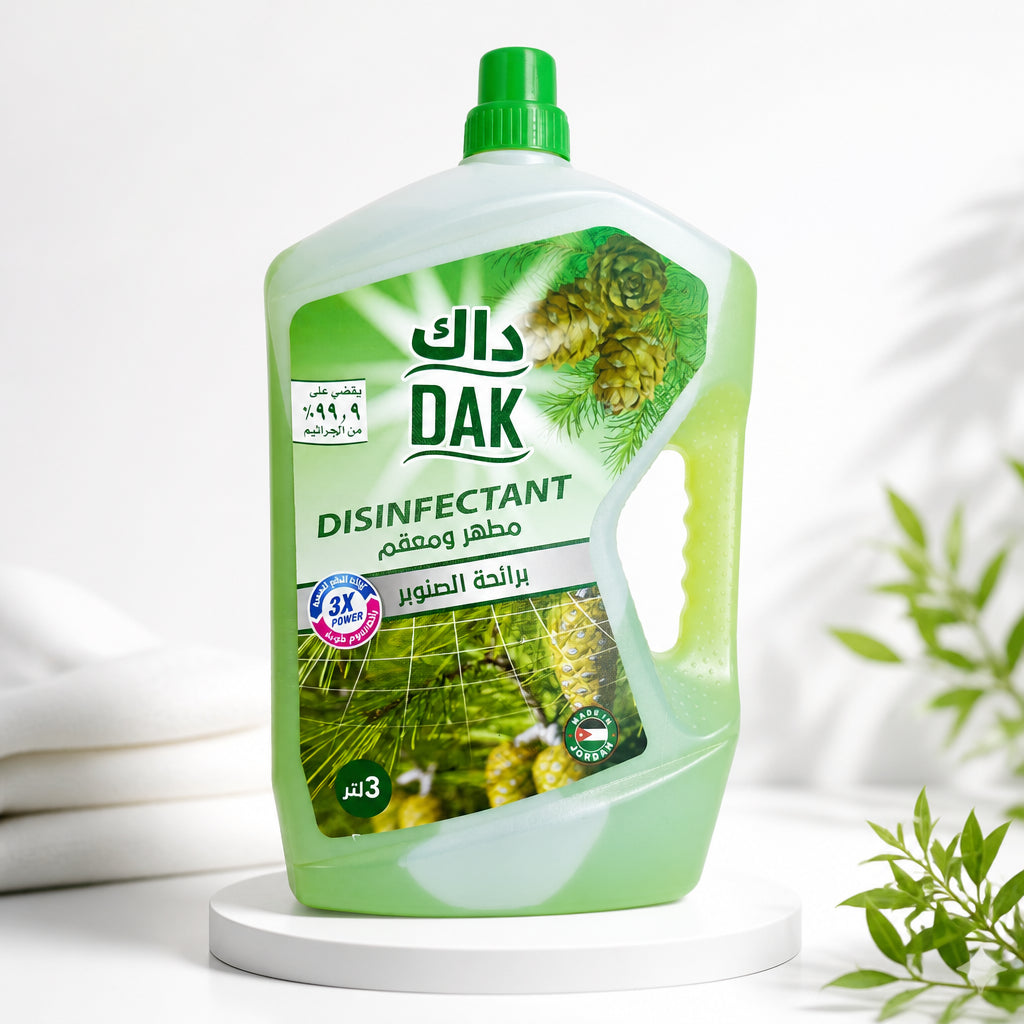 داك - DAK - داك مطهر الصنوبر
٣ لتر حبه ١.٢٥٠