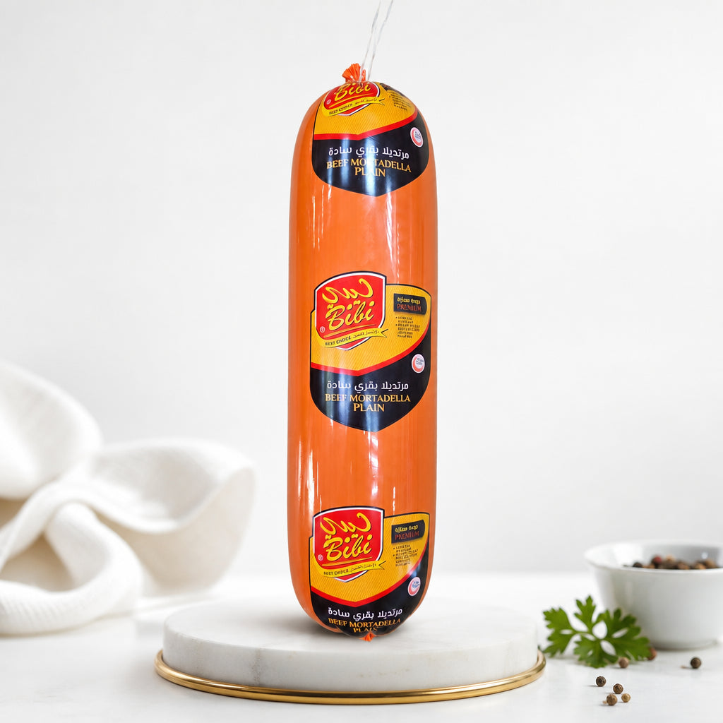 Beef Mortadella Plain - Bibi - بيبي مرتديلا بقري ساده ٢٥٠٠ كيلو