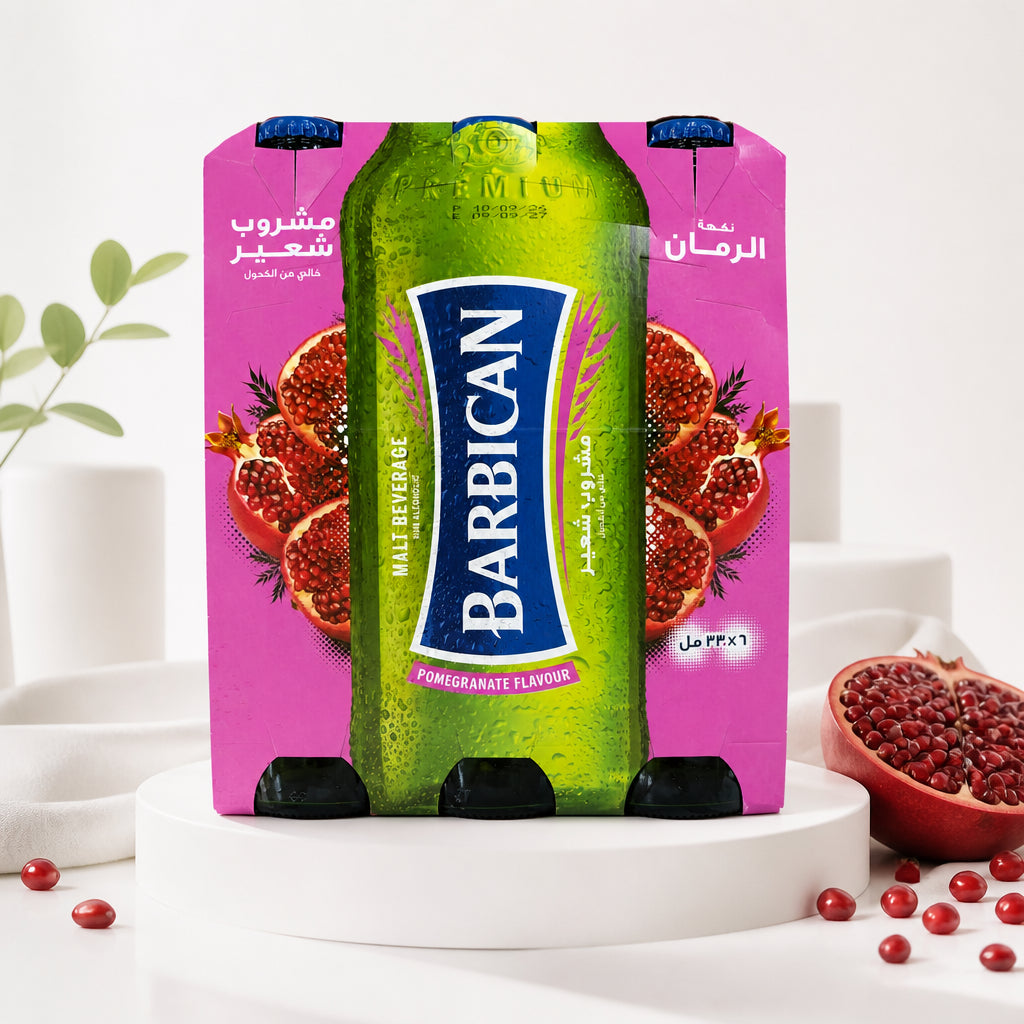 بربيكان الرمان - Pomegranate Flavour - BARBICAN -ربطه ٦ حبه