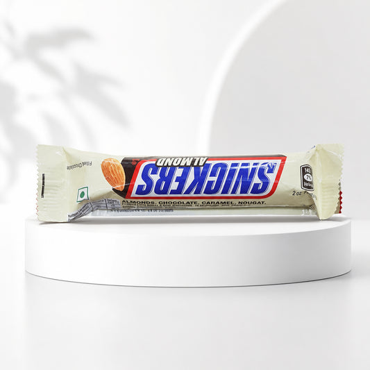 شوكولاته سنكرز ابيض - Snickers Almond -
المملكه المتحده