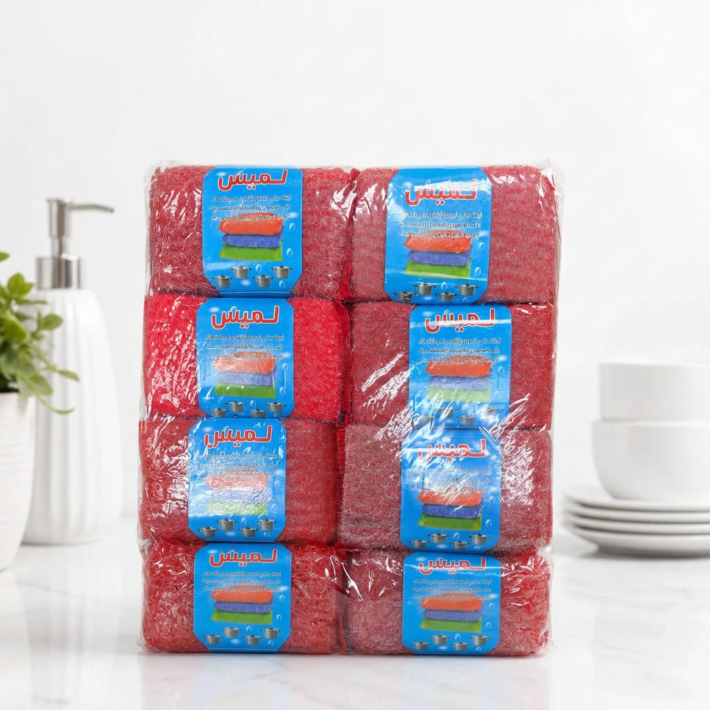 ليفه صحون - Sponge Cloth - لمس - ليفه صحون ٦×٣