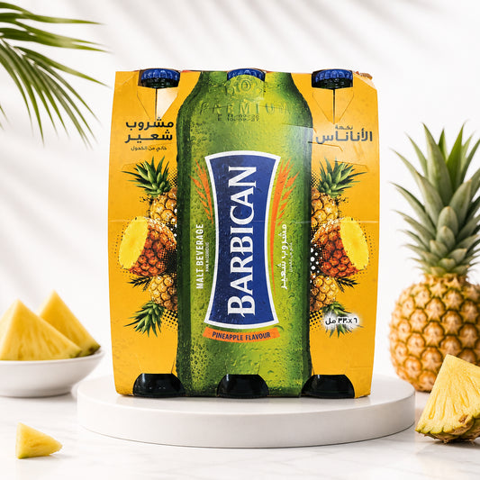 بربيكان اناناس - PINEAPPLE FLAVOUR - BARBICAN - ربطه ٦ حبه
