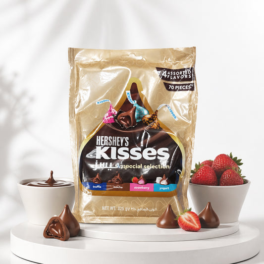 Kisses - Hershey's - كيسز شوكولاته داكن ٣٢٥ جرام