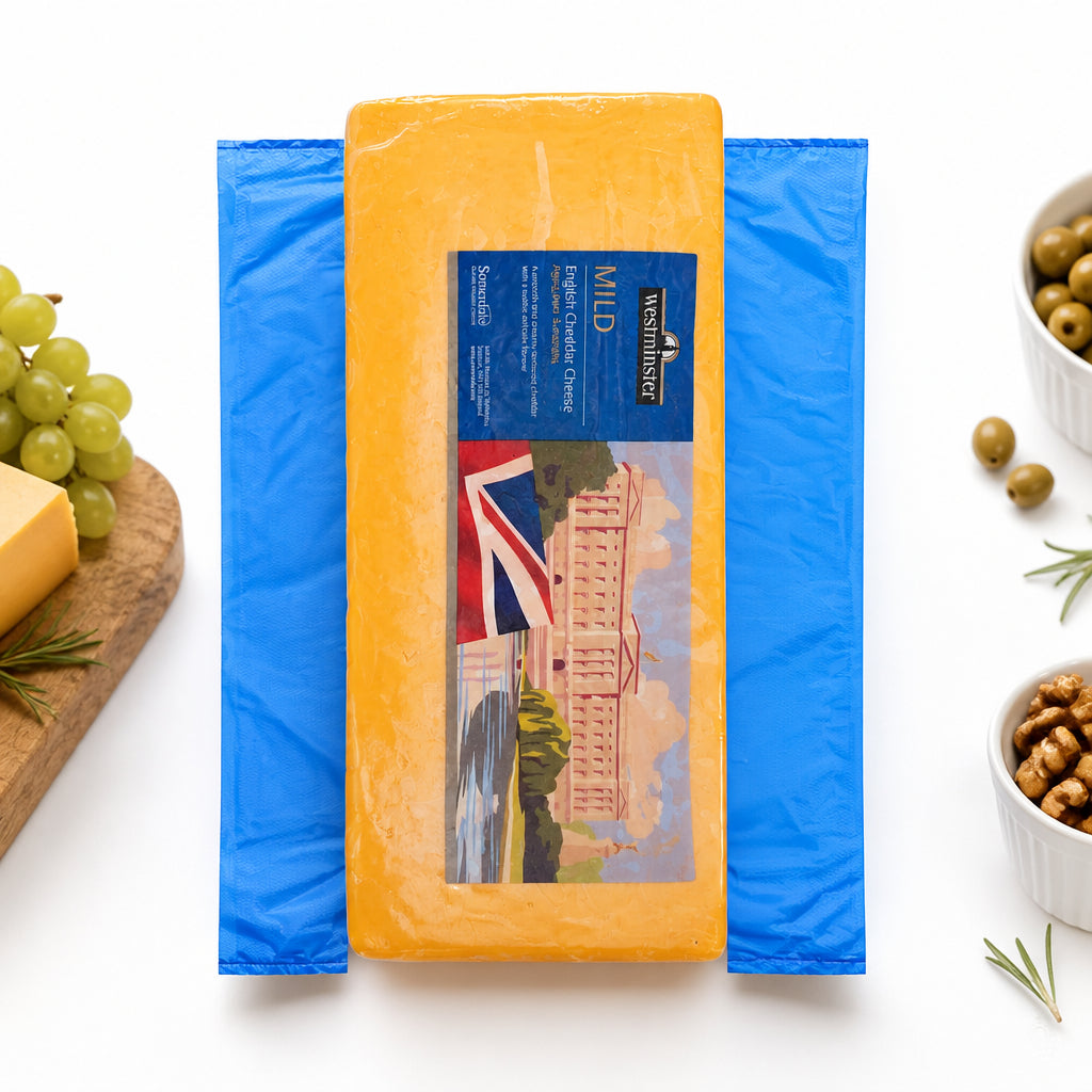 English Cheddar Cheese - westminster - جبنه شيدر المملكه المتحده ٥.٢٥٠ كيلو