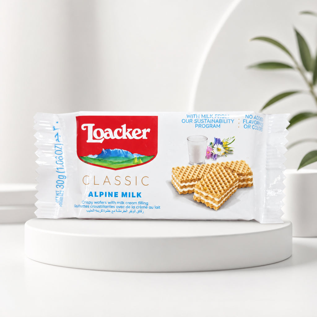 لواكر ويفر الحليب كلاسيك 30 جم