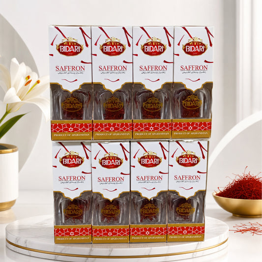 SAFFRON - BIDARI - زعفران بيدارى الطبيعي
المنشأ أفغانستان