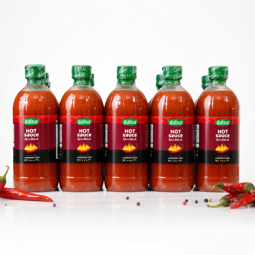 شطة حارة - HOT sauce - dāma -الوزن 473 جرام