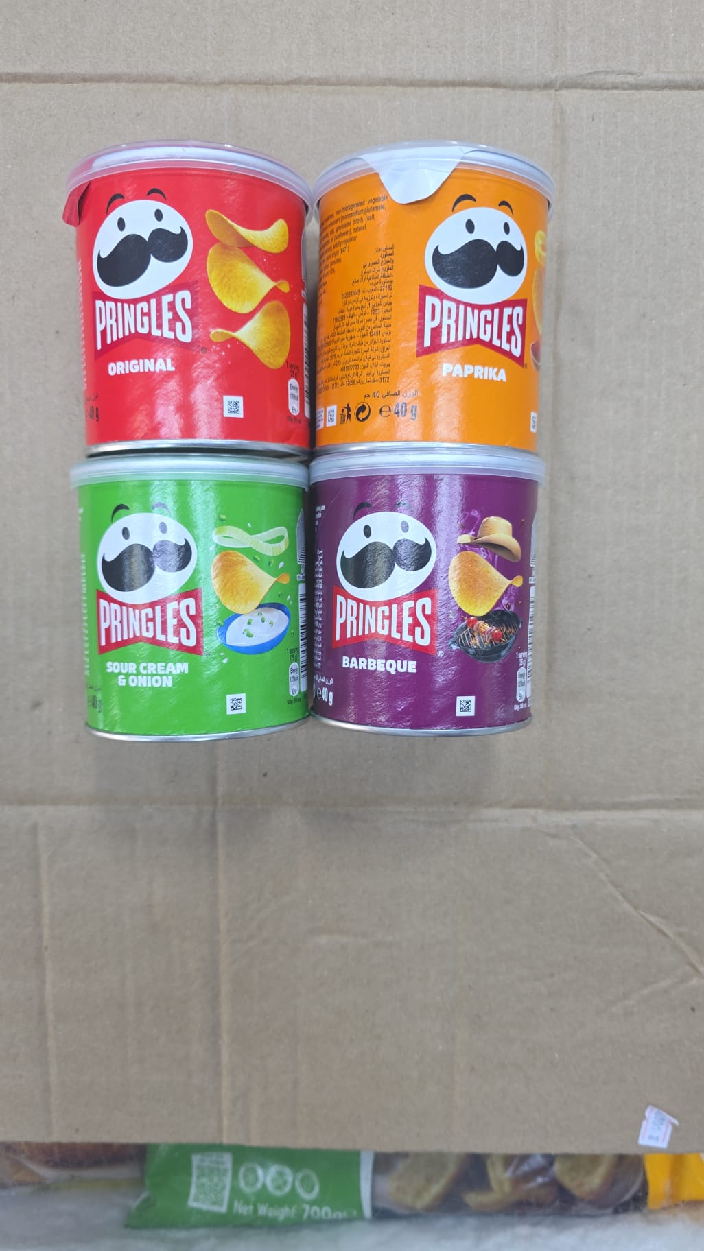 Pringles - بطاط برانجز-٣ حبه
