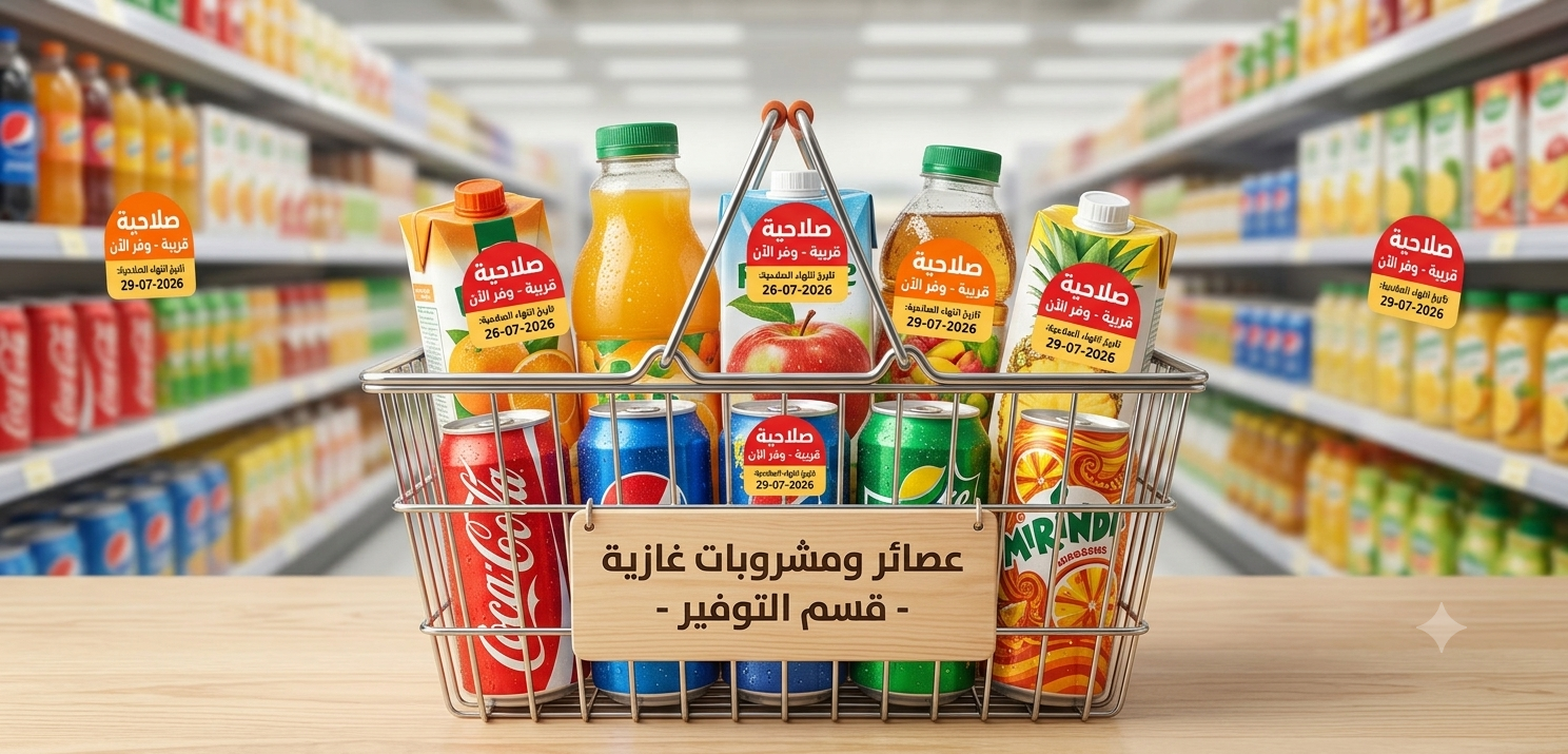 عصائر ومشروبات غازية