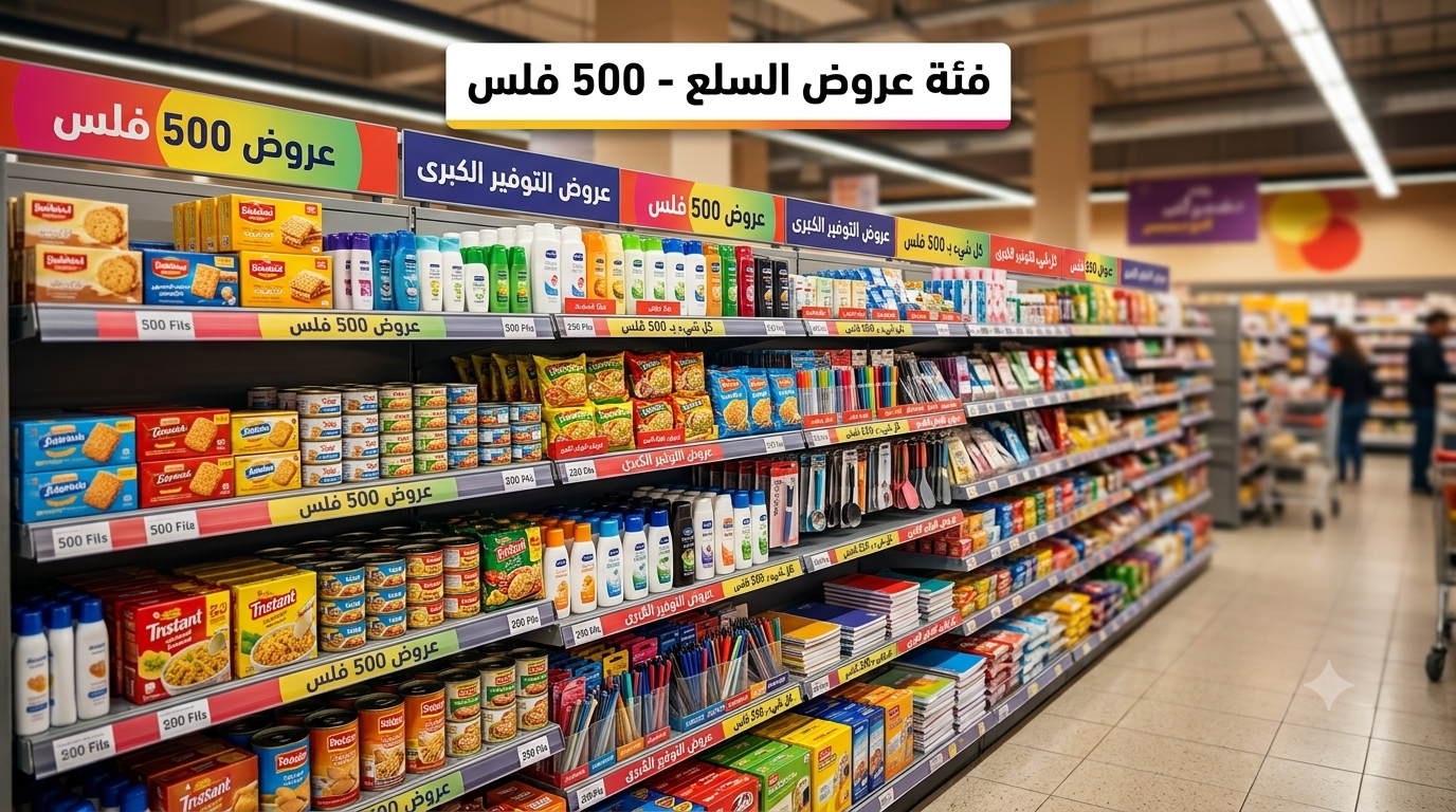 عروض 500 فلس