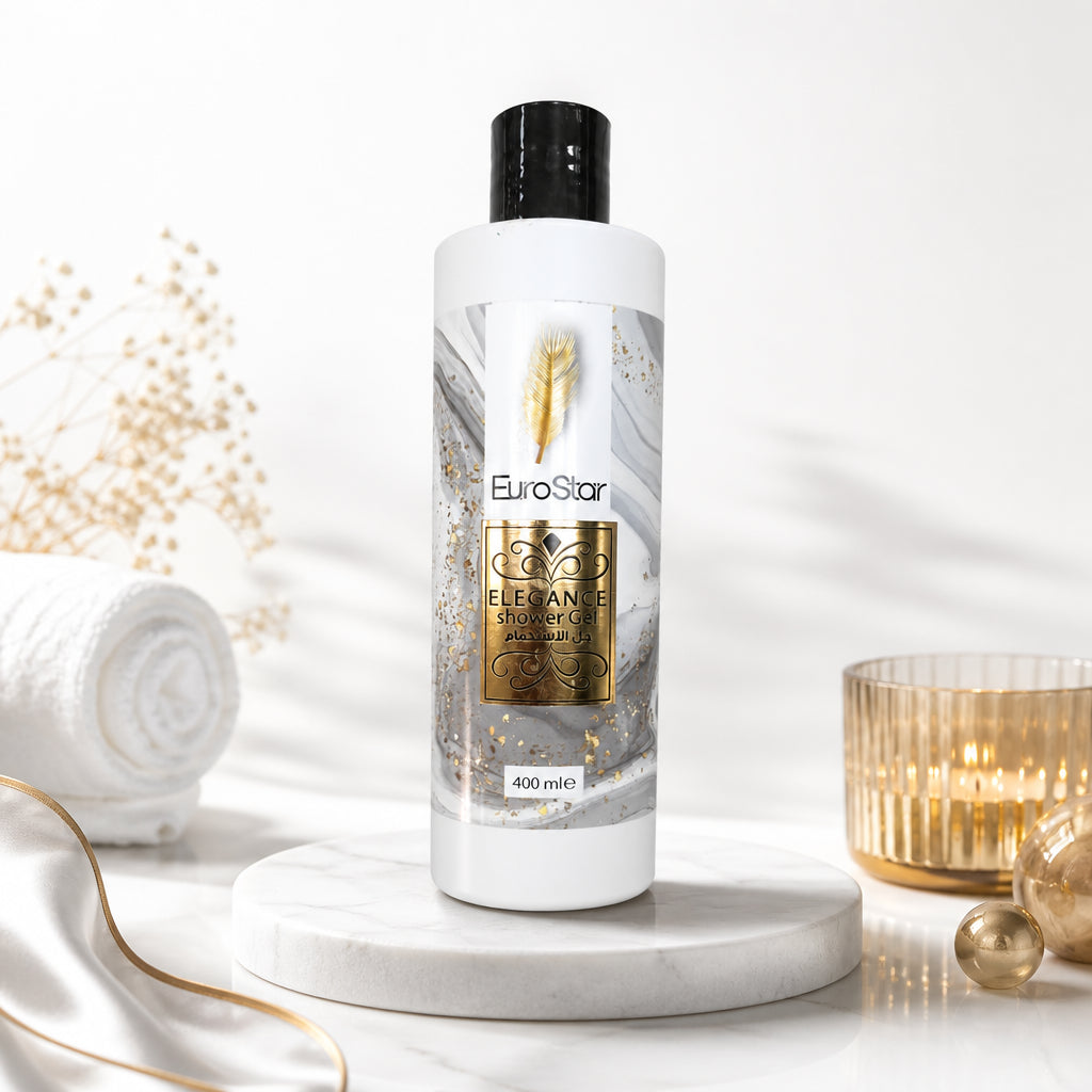 جل الاستحمام - ELEGANCE shower Gel - EuroStar - جل الاستحمام بلسم