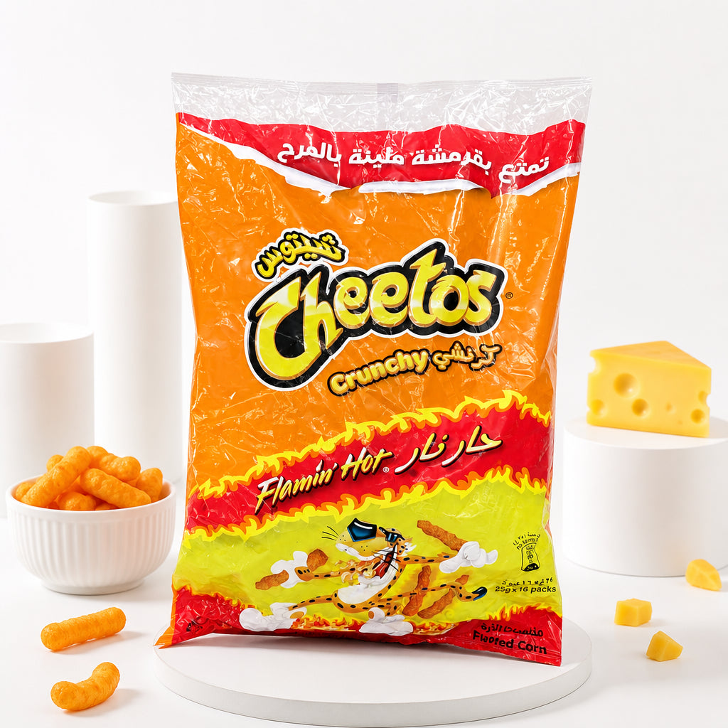 شيتوس حار نار - Flamin' Hot - Cheetos - كيس ١٦ حبه