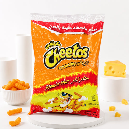 شيتوس حار نار - Flamin' Hot - Cheetos - كيس ١٦ حبه