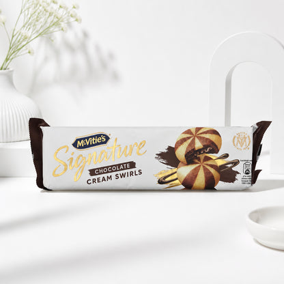 MACVITIES CHOCOLATE CREAM SWIRLS 142G السعر الاصلي:1.250