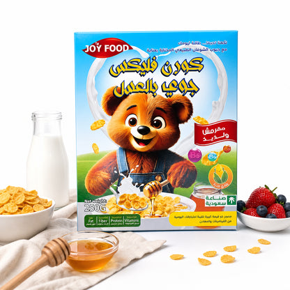 Honey Corn Flakes - كون فليكس عسل ٢٥٠جرام