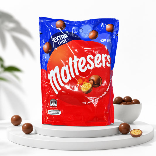 Maltesers - شوكولاته مالتيزرز اكستر انجليزي ١٢٠ جرام