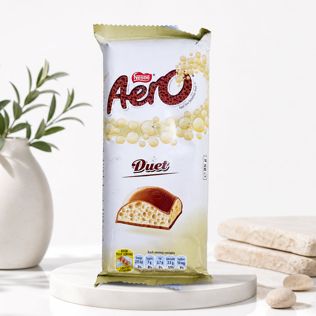 شوكولاته ارو ابيض - Aero - Nestlé - شوكولاته ارو ابيض 
٨٥ جرام انجليزي
