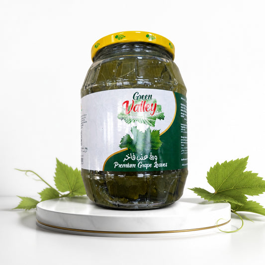 ورق عنب فاخر - Premium Grape Leaves - Green Valley - جرين فالي