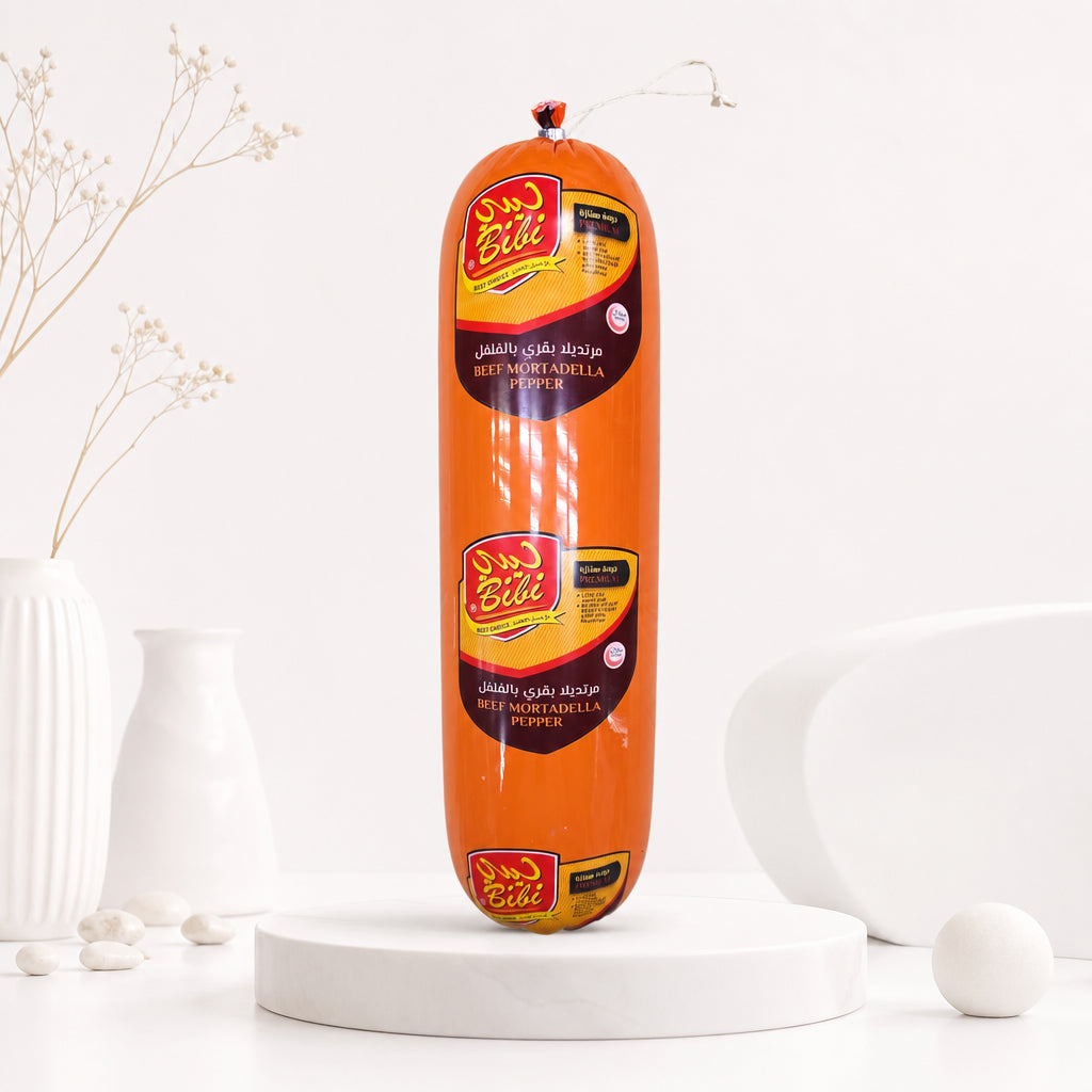 مرتيلا بقري فلفل - Beef Mortadella Pepper - Bili