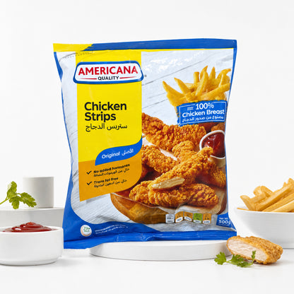 ستربس الدجاج - Chicken Strips - AMERICANA - امريكانه استربس دجاج بارد 
حبه ١.٥٠٠
30/12/26
