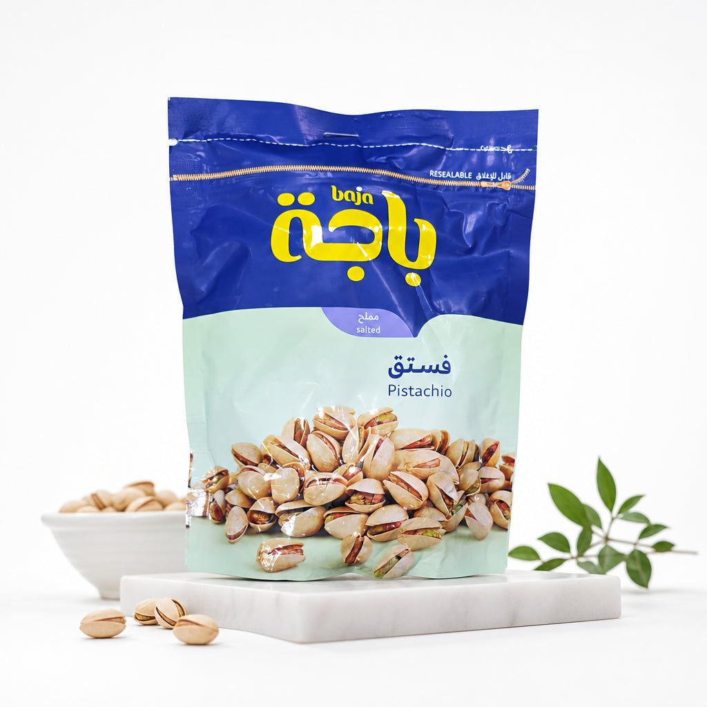 Pistachio  باجه فستق مملح ١٢٠ جرام