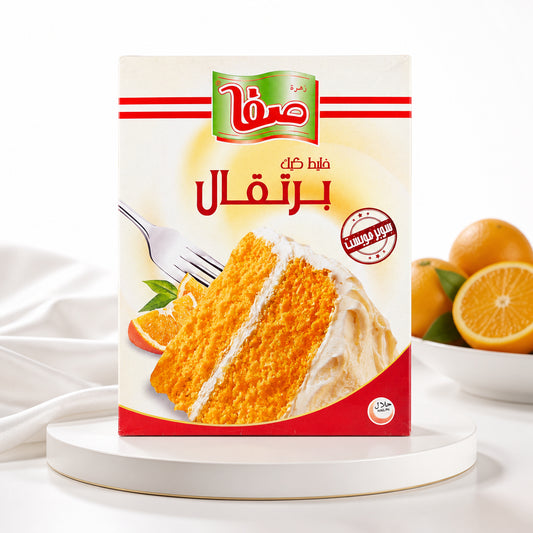 Orange Cake Mix - صفا - صفا خليط كيك برتقال