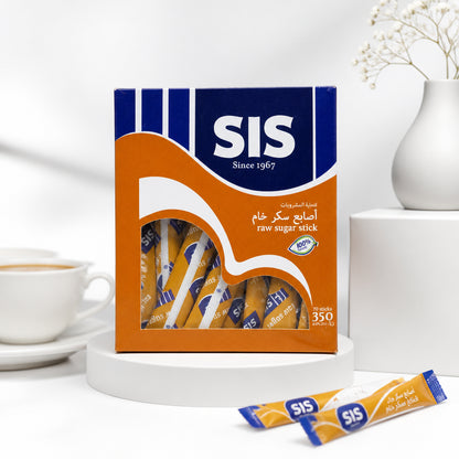 سكر أصابع خام - raw sugar stick - SIS -  بني