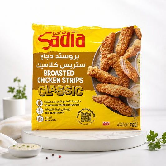 استربس دجاج - Broasted Chicken Strips - Sadia - ساديا ٧٥٠ جرام