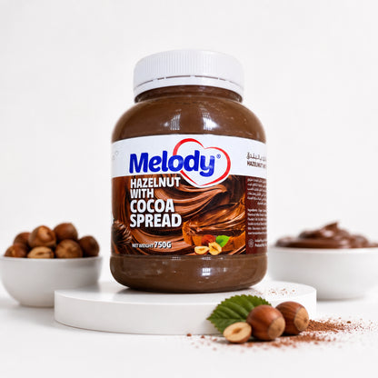 ملودي كريمه البندق - Hazelnut with Cocoa Spread - Melody
