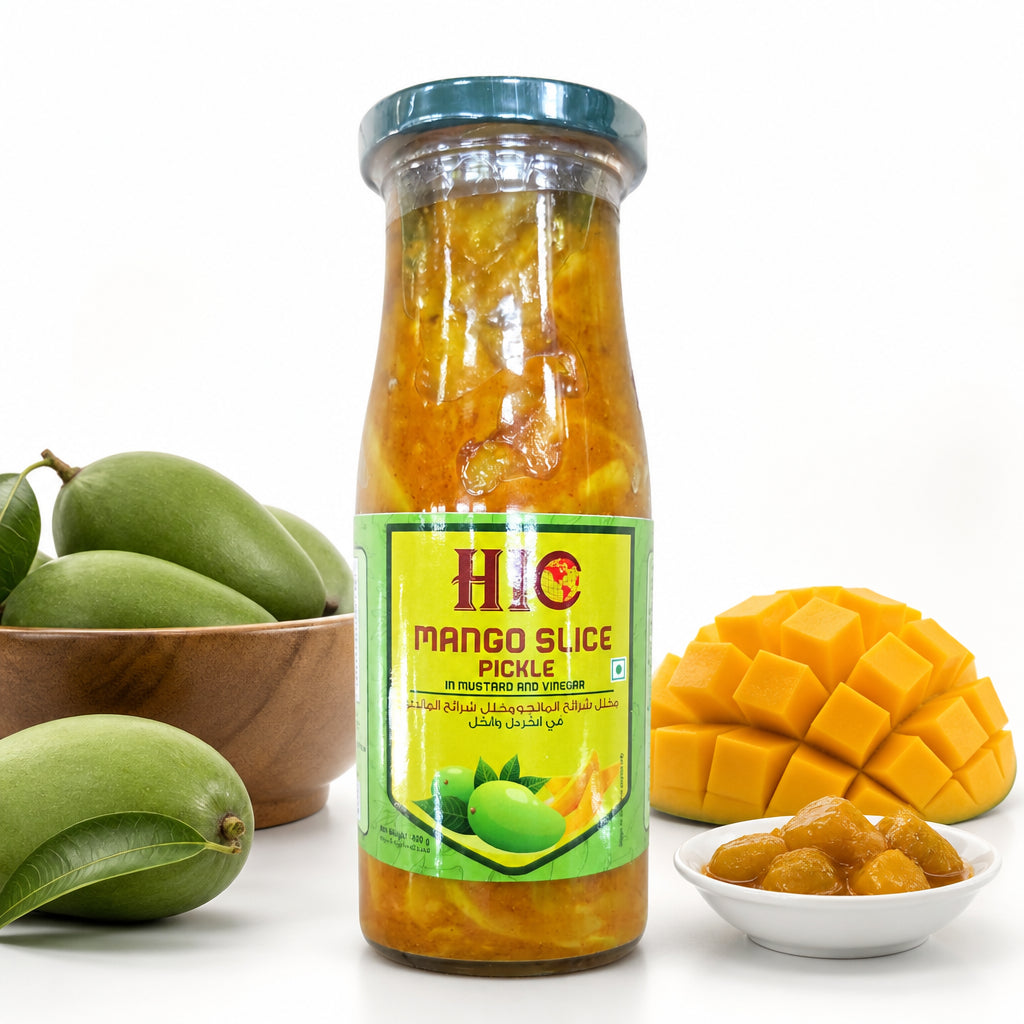 طرشي مانجو هندي - MANGO SLICE PICKLE - HIC