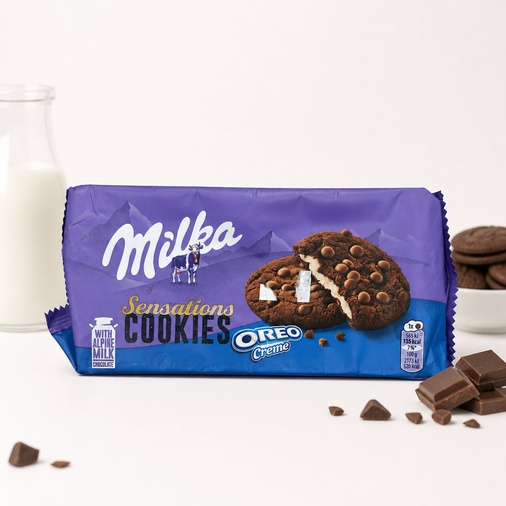 Sensations Cookies Milka - بسكويت بلكاكاو بولندا ١٥٦ جرام