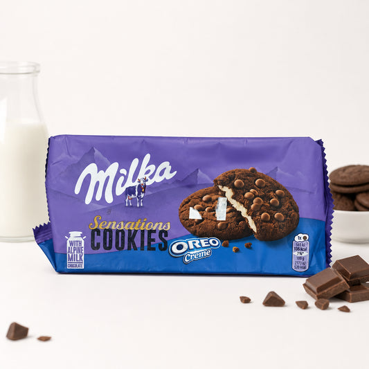 Sensations Cookies Milka - بسكويت بلكاكاو بولندا ١٥٦ جرام