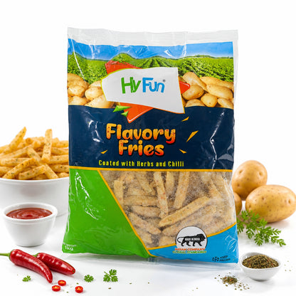 Flavory Fries - Hy Fun - ابطاطس مبهرة نصف مقلية