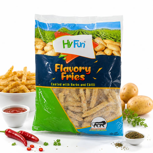 Flavory Fries - Hy Fun - ابطاطس مبهرة نصف مقلية