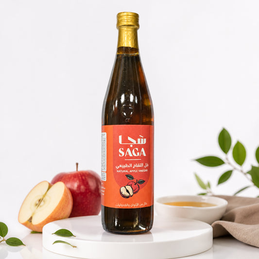 سجا خل تفاح طبيعي 500 مل
- NATURAL APPLE VINEGAR
