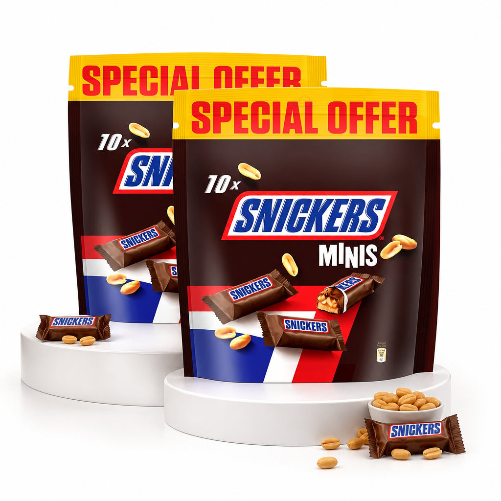MINIS - SNICKERS - سنيكرز شوكولاته مينيز 2 × 180 جم