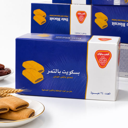 بسكويت التمر كارتون ٢٤ باكيت