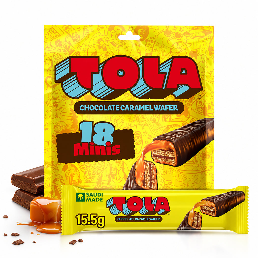 TOLA - نستله تولة كيس شوكولاتة صغيرة 18 × 15.5 جم