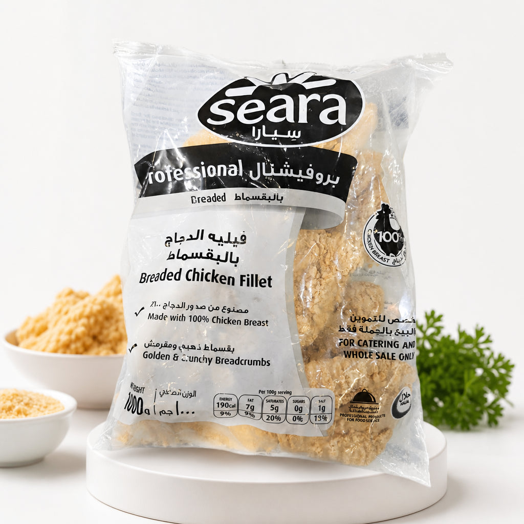 فلية دجاج بالبقسماط كيلو الحبه ٢ دينار