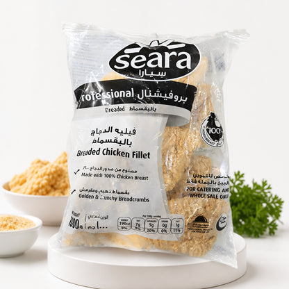 فلية دجاج بالبقسماط كيلو الحبه ٢ دينار