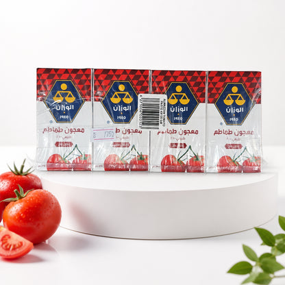 معجون طماطم - AL WAZAN TOMATO PASTE - الوزان - باكيت ٨ حبات