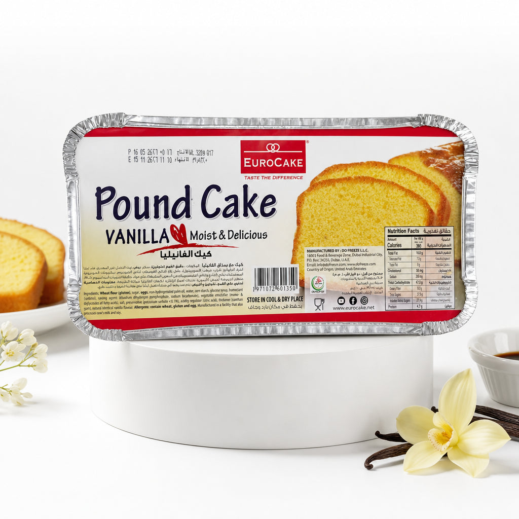 كيك الفانيليا - Pound Cake - EUROCAKE - 3
