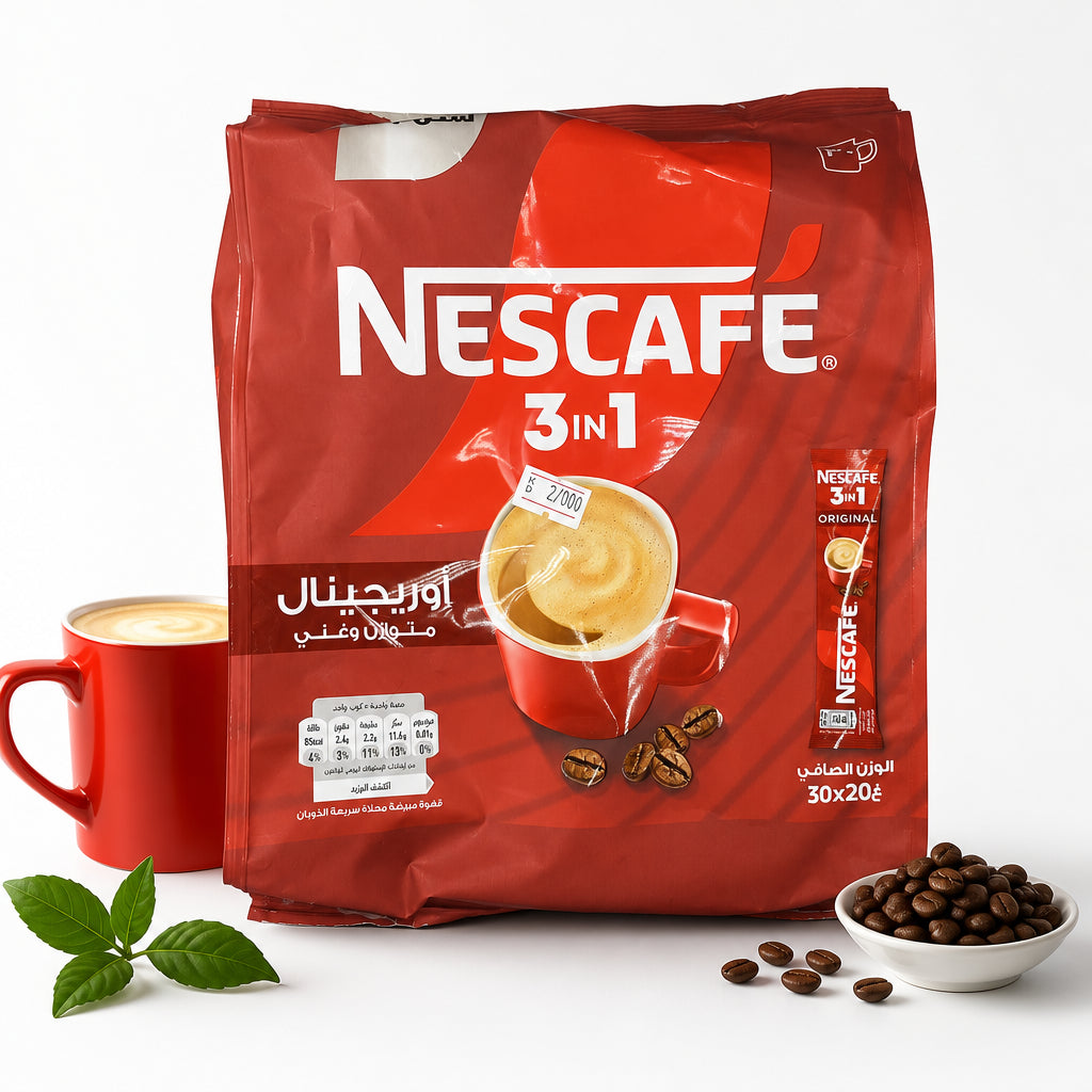 Nescafe 3 in 1 Original Instant Coffee 30 x 20 g